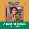 A Pack of Pencils for a Child 